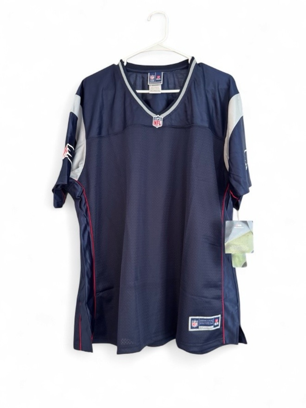 NWT New England Patriots NFL Pro Line Blank Jersey Women's Size 3XL $65 MSRP